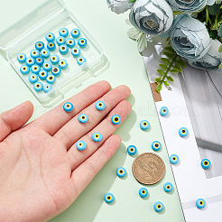 Ручной сглаза бусины бисер нитей&nbsp;LAMP-NB0001-60A-01