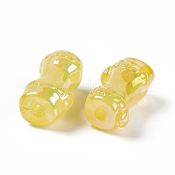 УФ-покрытие радужными переливающимися акриловыми бусинами&nbsp;PACR-M003-06D