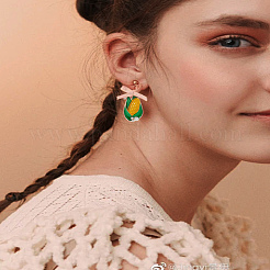 14 шт. Подвески из сплава с эмалью&nbsp;ENAM-LP0001-95