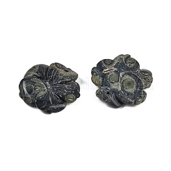 Резные подвески из натуральной яшмы камбаба&nbsp;G-B097-01A-11