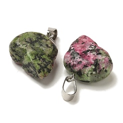 Подвески из окрашенного натурального мрамора&nbsp;G-Z067-02P-08