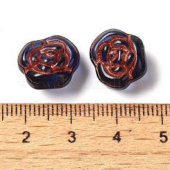 Прозрачные бусины лэмпворк&nbsp;LAMP-P065-01A-03