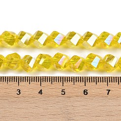 Гальванизируйте прозрачное стекло бисер нитей&nbsp;EGLA-B011-02A-AB02