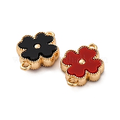 Двухсторонние цветные акриловые соединительные подвески&nbsp;KK-P289-04G-02