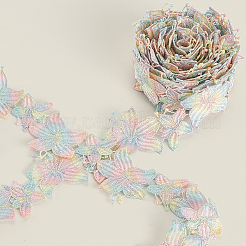 5 ярд цветочной полиэфирной кружевной ленты&nbsp;OCOR-GF0004-95E