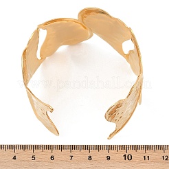 Браслеты-манжеты из нержавеющей стали 304 для женщин&nbsp;BJEW-U026-01G