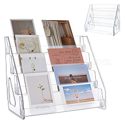 Одноуровневые акриловые подставки для косметических украшений&nbsp;ODIS-WH0043-217B