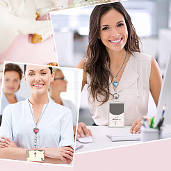 Наборы для самостоятельного изготовления ожерелья в форме сердца&nbsp;DIY-SC0031-60