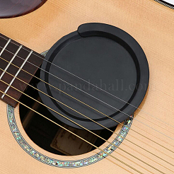 Силиконовая крышка звукового отверстия гитары&nbsp;AJEW-WH20018-102B