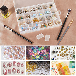 2 шт. пластиковые контейнеры для хранения бусин&nbsp;CON-SP0001-07