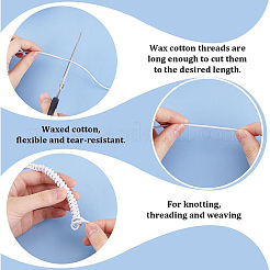 1 рулон вощеных хлопчатобумажных ниток&nbsp;YC-PH0002-48B-02