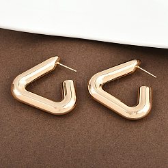 Латунь серьги&nbsp;EJEW-H168-14C-G