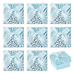 Бант картон бумага кольца подарочные коробки для хранения&nbsp;CON-TAC0001-16E