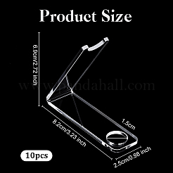 Подставка для ручек из акрила&nbsp;ODIS-WH0080-07A