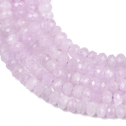 Природные кунцит бисер нитей&nbsp;G-B175-A11-2x4mm