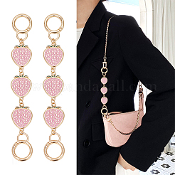 2 шт. удлинители ручек для сумок из сплава с эмалью в виде клубники&nbsp;FIND-WR0006-43B