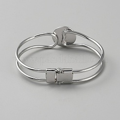 Изготовление латунного шарнирного браслета&nbsp;MAK-WH0011-13A-P