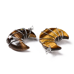 Природных тигровый глаз подвески&nbsp;G-B023-01P-02