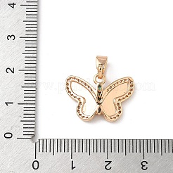 Латунные микро проложить кубического циркония подвески&nbsp;KK-D369-05G