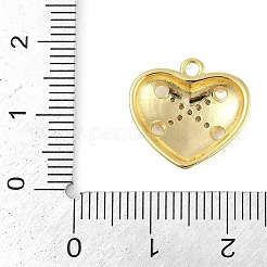 Подвески с крестом из настоящей 18-каратной позолоченной латуни с прозрачным фианитом и микро-паве&nbsp;LS-KK-L219-06G-02