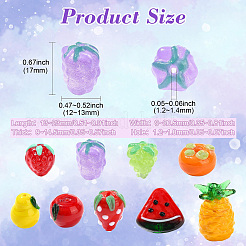 9шт 9 стиля ручной работы бусины лэмпворк&nbsp;LAMP-CJ0002-33