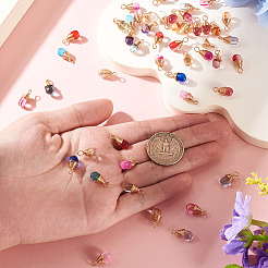 50шт подвески из искусственного нефритового стекла&nbsp;PALLOY-TAC0219