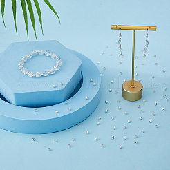 100 шт. Латунные дистанционные бусины&nbsp;KK-FI0001-02B-S