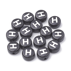 Непрозрачные акриловые бусины&nbsp;SACR-N002-02H