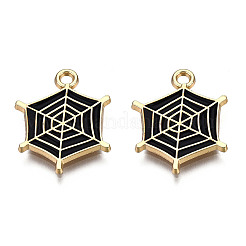 Подвески из легкого позолоченного сплава&nbsp;LS-X-ENAM-T009-14A