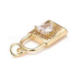 Латунные микро проложить кубического циркония подвески&nbsp;KK-A161-30G-A