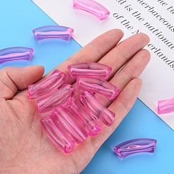 Прозрачные акриловые бусины&nbsp;MACR-S372-001C-011