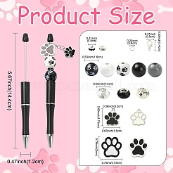 Наборы для изготовления ручек с отпечатками собачьих лап своими руками&nbsp;DIY-YW0017-35