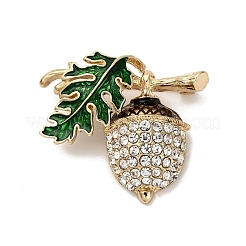 Сплав горный хрусталь брошь&nbsp;LS-JEWB-K027-02G