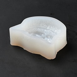 Хэллоуин дьявол кошка голова diy подсвечник силиконовые Молды&nbsp;LS-SIMO-B002-12