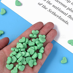 Непрозрачные акриловые бусины&nbsp;MACR-S373-128-S09