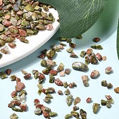 Unakite шарики чип&nbsp;X-G-O103-14