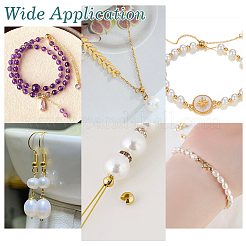 150шт латунные обжимные бусины&nbsp;KK-ME0003-52C