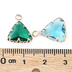 Подвески из латуни и стекла k9&nbsp;KK-Z031-17KCG