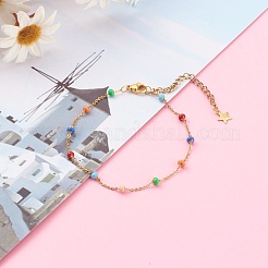 Браслеты-сателлиты из нержавеющей стали&nbsp;BJEW-JB06093