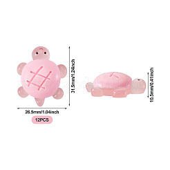 12 шт. светящиеся смоляные кабошоны&nbsp;RESI-TA0004-55C