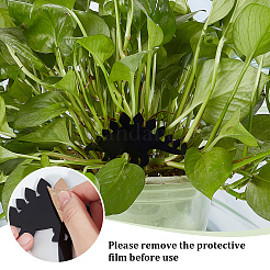 6 шт. 6 стиля пустые акриловые этикетки для растений с изображением динозавра&nbsp;AJEW-OC0005-67