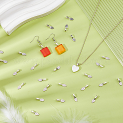 150 шт. литые плоские накладные скобы с клеевым соединением&nbsp;TIBE-DC0001-26