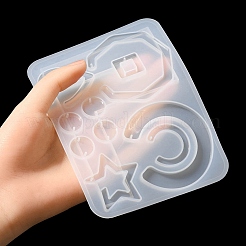 Геометрические подвески и соединения силиконовые Молды&nbsp;DIY-YW0006-70