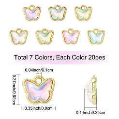 20 шт. подвески из сплава стекла с покрытием стойки&nbsp;FIND-YW0008-64A