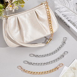 4 шт. 2-х цветные удлинительные цепи для сумок&nbsp;PURS-PH0001-33