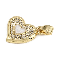 Латунные микропроволочные кубические циркониевые подвески из эмали&nbsp;LS-KK-Z123-19G-01