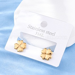 Серьги-гвоздики из нержавеющей стали 304&nbsp;EJEW-Z098-06G