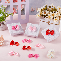 72 шт. 3-х цветные банты из полиэстера&nbsp;DIY-SP0003-61