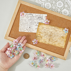 36 шт. железные канцелярские кнопки&nbsp;AJEW-WR00005