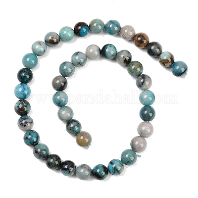 Природные хризоколлу бисер нитей&nbsp;G-K405-B01-10mm-1